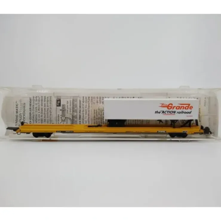 Micro-Trains 71524-1 N Scale TTX 89'4" TOFC Flat Car # 252714 LN/Box - Your Source for Gaming Essentials* Trains