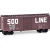 Micro-Trains 02000900 N SOO Line 40' Standard Single Door Boxcar #44444 - Your Source for Gaming Essentials