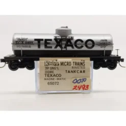 Micro-Trains 06500072 N Texaco 39' Single Dome Tank Car #2493 NIB - Your Source for Gaming Essentials