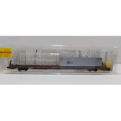 Micro-Trains 07200223 N Trailer Train 89' 4" COFC Flatcar w/NOL 40 Container LN/Box - Your Source for Gaming Essentials