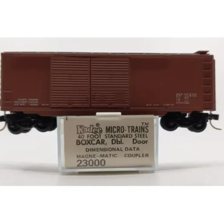 Micro-Trains 02300000 N Undecorated 40' Standard Double Door Boxcar NIB - Your Source for Gaming Essentials