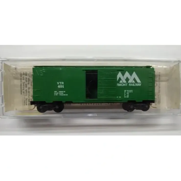 Micro-Trains 02000200 N Vermont Railways 40' Standard Single Door Boxcar #401 NIB - Your Source for Gaming Essentials