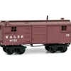 Micro-Trains 15200020 N Western & Atlantic Civil War Era 26' Wood Caboose #32 - Your Source for Gaming Essentials