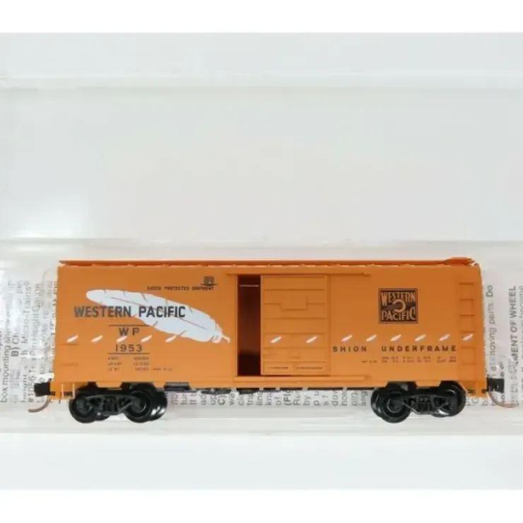 Micro-Trains 02000506 N Western Pacific 40' Standard Single Door Boxcar #1953 NIB - Your Source for Gaming Essentials