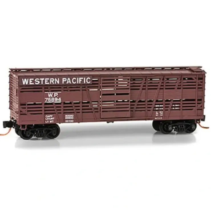 Micro-Trains 03500211 N Western Pacific 40' Despatch Stock Car #75894 - Your Source for Gaming Essentials