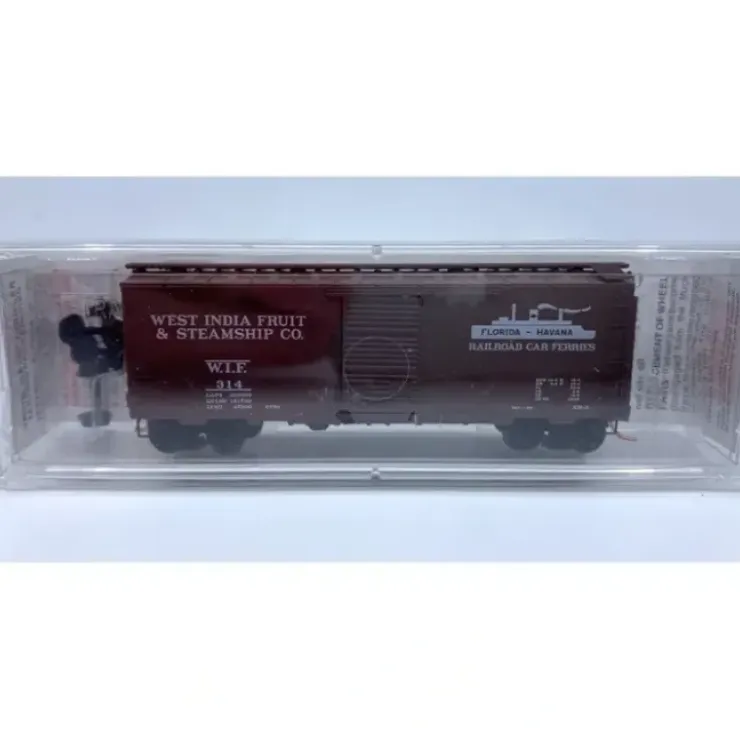 Micro-Trains 02000370 N West India Fruit & Co. 40' Single Door Boxcar #314 NIB - Your Source for Gaming Essentials