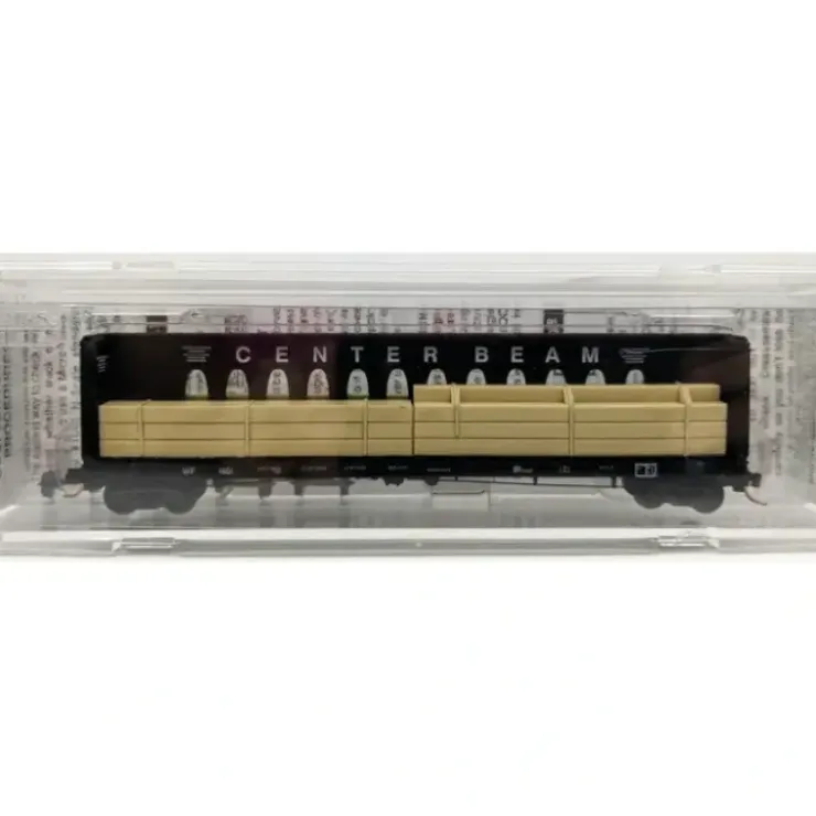 Micro-Trains 05300061 N WP 60' 8" Thrall Centerbeam Flatcar w/Lumber Load #1401 LN/Box - Your Source for Gaming Essentials