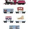 Micro-Trains 99321190 P.T. Barnum Circus N Gauge Steam Train Set - Your Source for Gaming Essentials* Trains