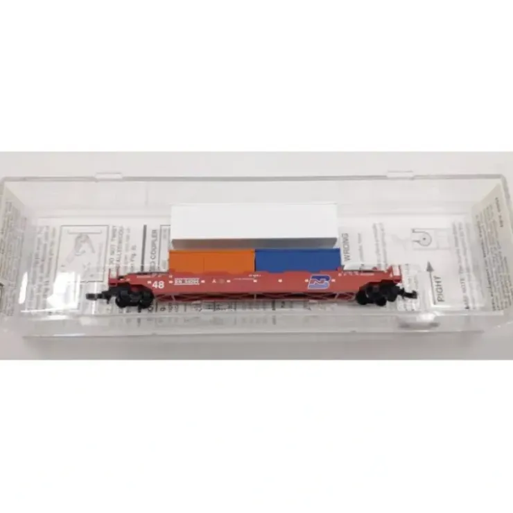 Micro-Trains 01300002 Z Burlington Northern Gunderson Husky Stack Car #64094 NIB - Your Source for Gaming Essentials