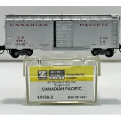 Micro-Trains 14150-2 Z Canadian Pacific 40' Standard Single Door Boxcar #4901 NIB - Your Source for Gaming Essentials