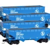 Micro-Trains 99400079 Z Great Northern 33' Offset Side Hopper RTR (Pack of 4) - Your Source for Gaming Essentials* Trains