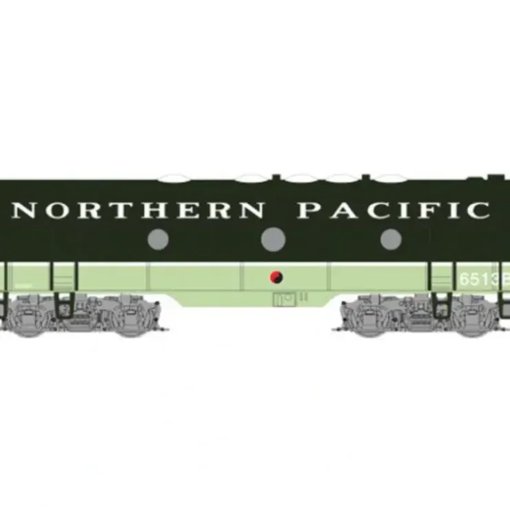 MicroTrains 98002351 Z Northern Pacific EMD F7B - Standard DC #6511B - Your Source for Gaming Essentials* Trains