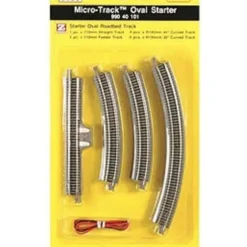 MicroTrains 99040101 Z 12-Piece Micro-Track Starter Oval Set - Your Source for Gaming Essentials* Trains