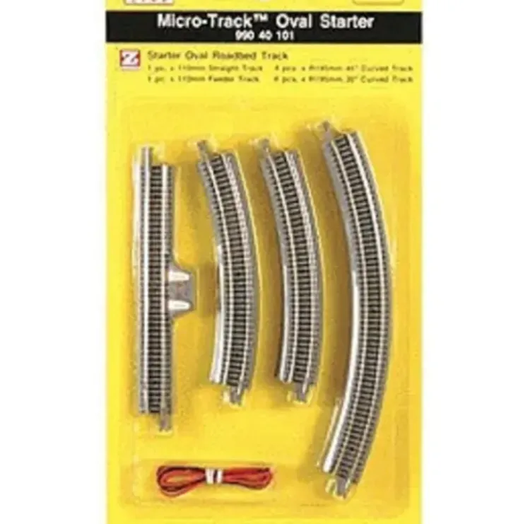 MicroTrains 99040101 Z 12-Piece Micro-Track Starter Oval Set - Your Source for Gaming Essentials* Trains