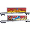 Micro-Trains 52400150 Z Ringling Bros. & Barnum & Bailey 60' Flatcar (Pack of 2) - Your Source for Gaming Essentials* Trains