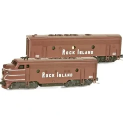 MicroTrains 98002240 Z Rock Island EMD F7B Diesel Locomotive DC #22 - Your Source for Gaming Essentials* Trains