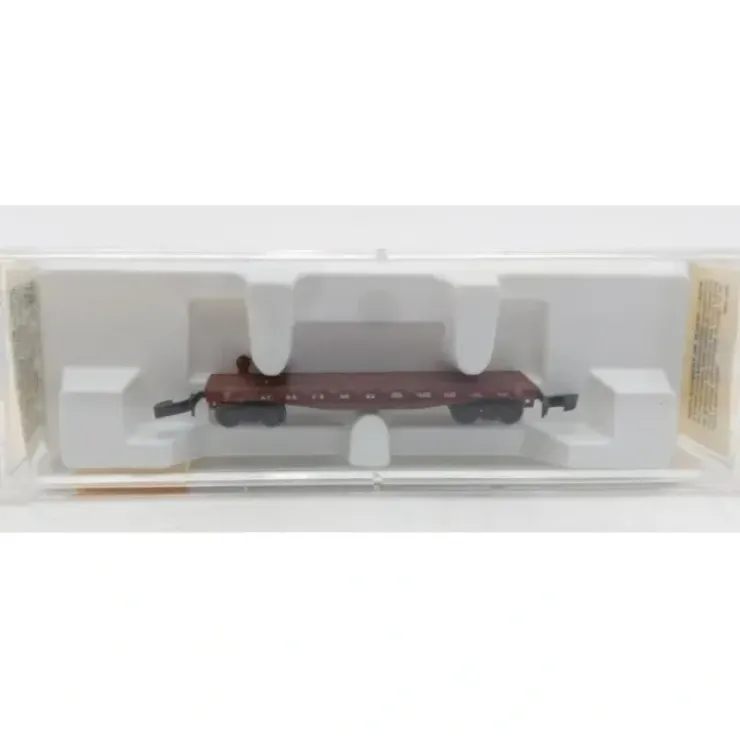 Micro-Trains 14502 Z Scale ATSF 50" Flat Car #90823 NIB - Your Source for Gaming Essentials