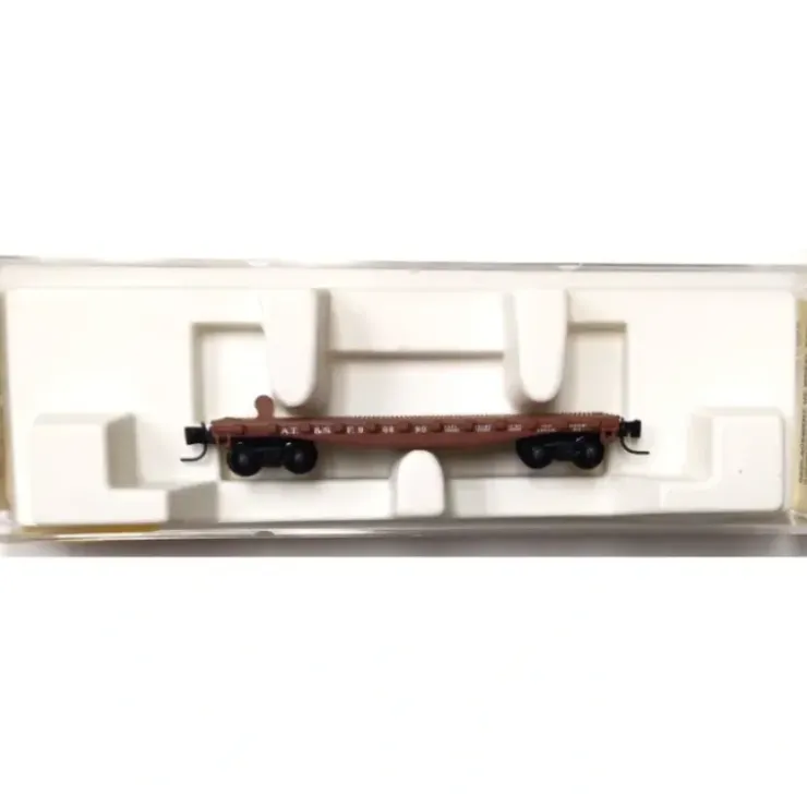 Micro-Trains 14502 Z Scale ATSF 50" Flat Car #90890 NIB - Your Source for Gaming Essentials