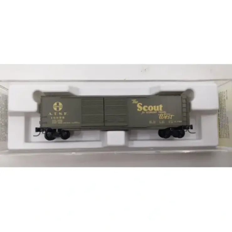 Micro-Trains 13730-2 Z Scale ATSF 50' Standard Boxcar #10055 NIB - Your Source for Gaming Essentials