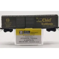 Micro-Trains 50600500 Z Scale ATSF 50' Standard Boxcar #10135 NIB - Your Source for Gaming Essentials* Trains