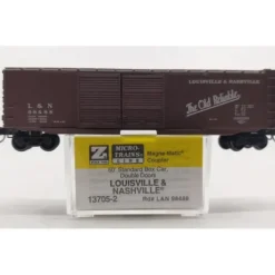 Micro-Trains 13705-2 Z Scale Louisville & Nashville 50' Standard Boxcar #98488 NIB - Your Source for Gaming Essentials
