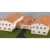 MicroTrains 79990924 Z Scale Military Hospital Kit - Your Source for Gaming Essentials* Trains