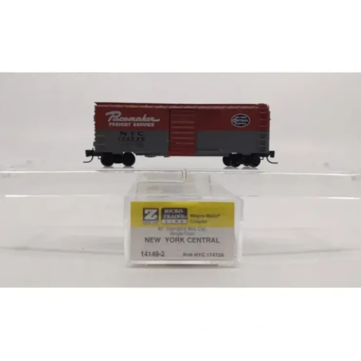 Micro-Trains 14149-2 Z Scale New York Central Boxcar #174728 NIB - Your Source for Gaming Essentials