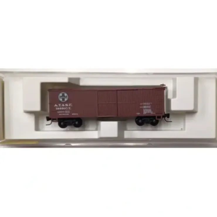 Micro-Trains 13905 Z Scale Santa Fe 40' Single Door Boxcar #38691 NIB - Your Source for Gaming Essentials