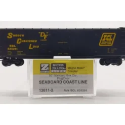 Micro-Trains 13611-2 Z Scale Seaboard Coat Line 50' Plug Door Boxcar #635921 NIB - Your Source for Gaming Essentials