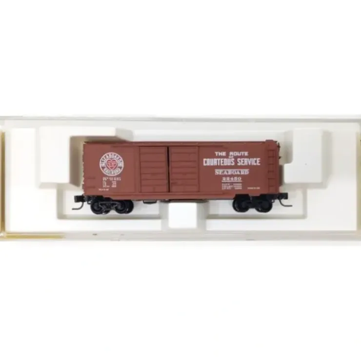 Micro-Trains 14806 Z Scale Seaboard Double Door 40' Box Car #22450 NIB - Your Source for Gaming Essentials