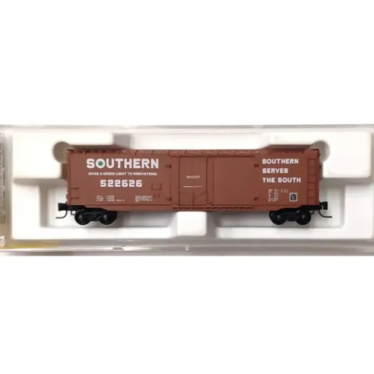 Micro-Trains 13618 Z Scale Southern 50' Plug Door Boxcar #522626 NIB - Your Source for Gaming Essentials