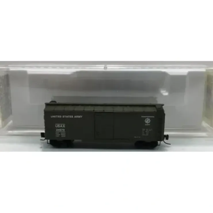 Micro-Trains 14138-2 Z Scale U.S. Army 40' Single Door Standard Boxcar #24679 NIB - Your Source for Gaming Essentials