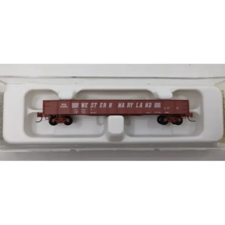 Micro-Trains 13201-2 Z Scale Western Maryland 50' Gondola w/ Drop Ends #51302 NIB - Your Source for Gaming Essentials