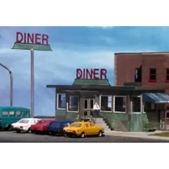 Miller Engineering 100-D Z Parkway Diner Building Kit - Your Source for Gaming Essentials* Trains