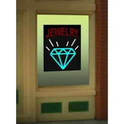 Miller Engineering 8970 HO Jewelry Window Sign - Your Source for Gaming Essentials* Trains