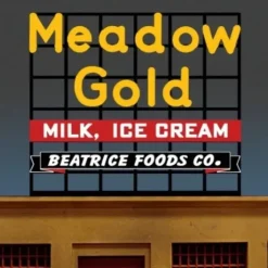 Miller Engineering 441952 HO/N Meadow Gold Animated Rooftop Billboard - Your Source for Gaming Essentials* Trains