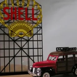 Miller Engineering 7782 HO/N Shell Animated Neon Billboard - Your Source for Gaming Essentials* Trains