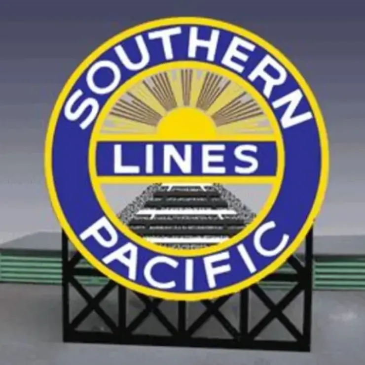 Miller Engineering 7072 HO/N Southern Pacific Animated Billboard Sign - Your Source for Gaming Essentials* Trains