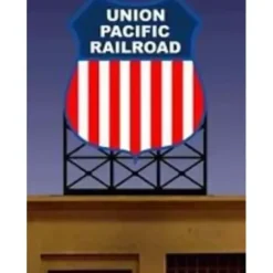 Miller Engineering 441802 HO/N Union Pacific Rooftop Animated Billboard Small - Your Source for Gaming Essentials* Trains