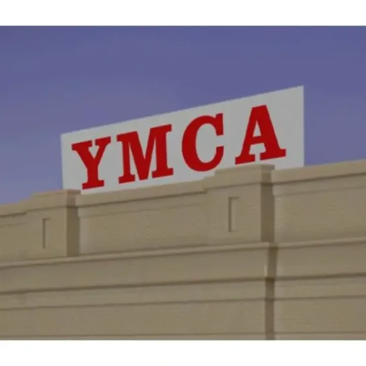 Miller Engineering 2071 HO/O Animated Neon Sign YMCA Large Horizontal - Your Source for Gaming Essentials* Trains