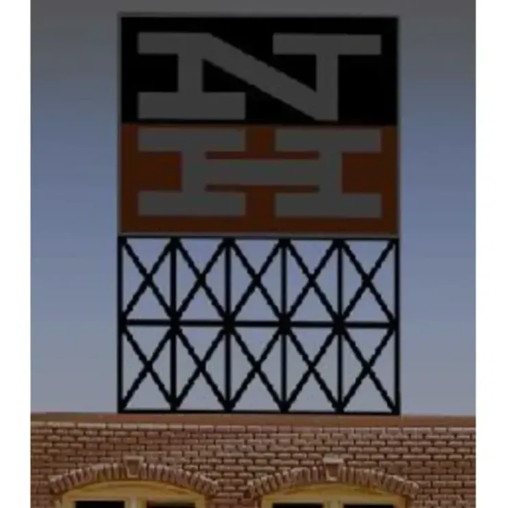 Miller Engineering 5081 HO/O Animated Neon Billboard New Haven Railroad Sign - Your Source for Gaming Essentials* Trains