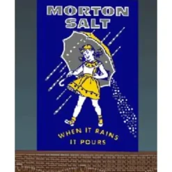 Miller Engineering 6061 HO/O Animated Billboard with Support Kit Morton Salt - Your Source for Gaming Essentials* Trains