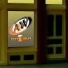 Miller Engineering 6666 HO/O Animated Neon Window Sign A&W Root Beer - Your Source for Gaming Essentials* Trains