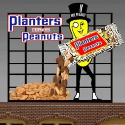 Miller Engineering 7061 HO/O Animated Neon Billboard Planters Peanuts Large - Your Source for Gaming Essentials* Trains