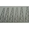 Miller Engineering 990 HO/O Animated Billboard Sign Supports - Your Source for Gaming Essentials* Trains