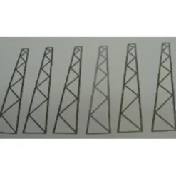 Miller Engineering 990 HO/O Animated Billboard Sign Supports - Your Source for Gaming Essentials* Trains