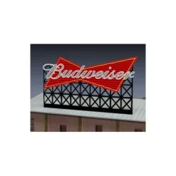 Miller Engineering 4981 HO/O Budweiser Animated Billboard - Your Source for Gaming Essentials* Trains