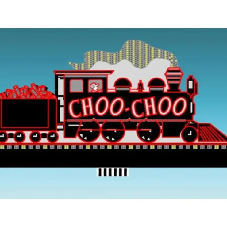 Miller Engineering 881601 HO/O Chattanooga Choo Choo Animated Billboard Large - Your Source for Gaming Essentials* Trains