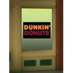 Miller Engineering 8995 HO/O Dunkin' Donuts Flashing Neon Window Sign - Your Source for Gaming Essentials* Trains