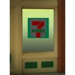 Miller Engineering 8910 HO/O 7-Eleven Convenience Store Animated Window Sign - Your Source for Gaming Essentials* Trains